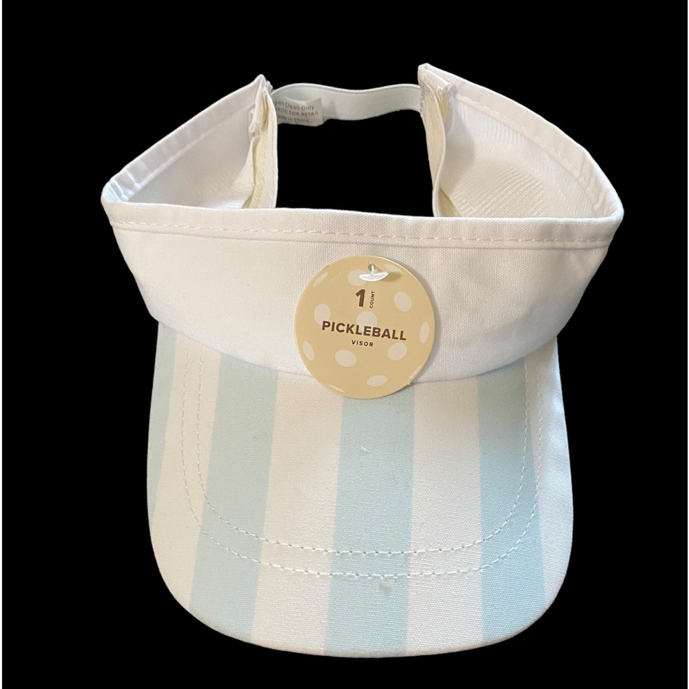NWT- Pickleball Sun Visor, Stretch Band